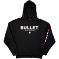 Bullet For My Valentine Unisex Pullover Hoodie: Skull (Black) (Sleeve Print)