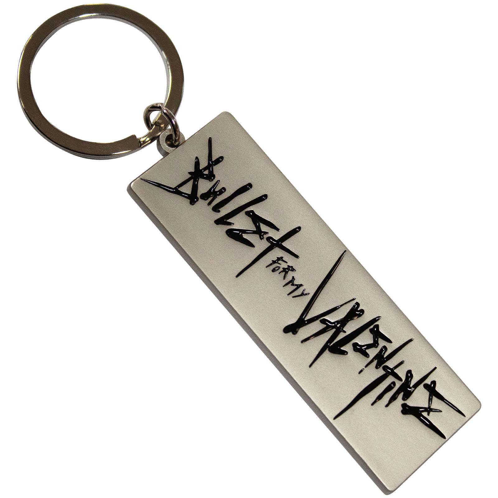 Bullet For My Valentine Keychain: Engraved Logo