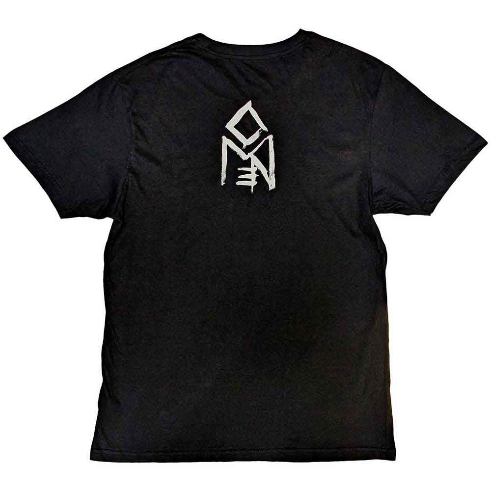 Bullet For My Valentine Unisex T-Shirt: Omen (Black) (Back Print)