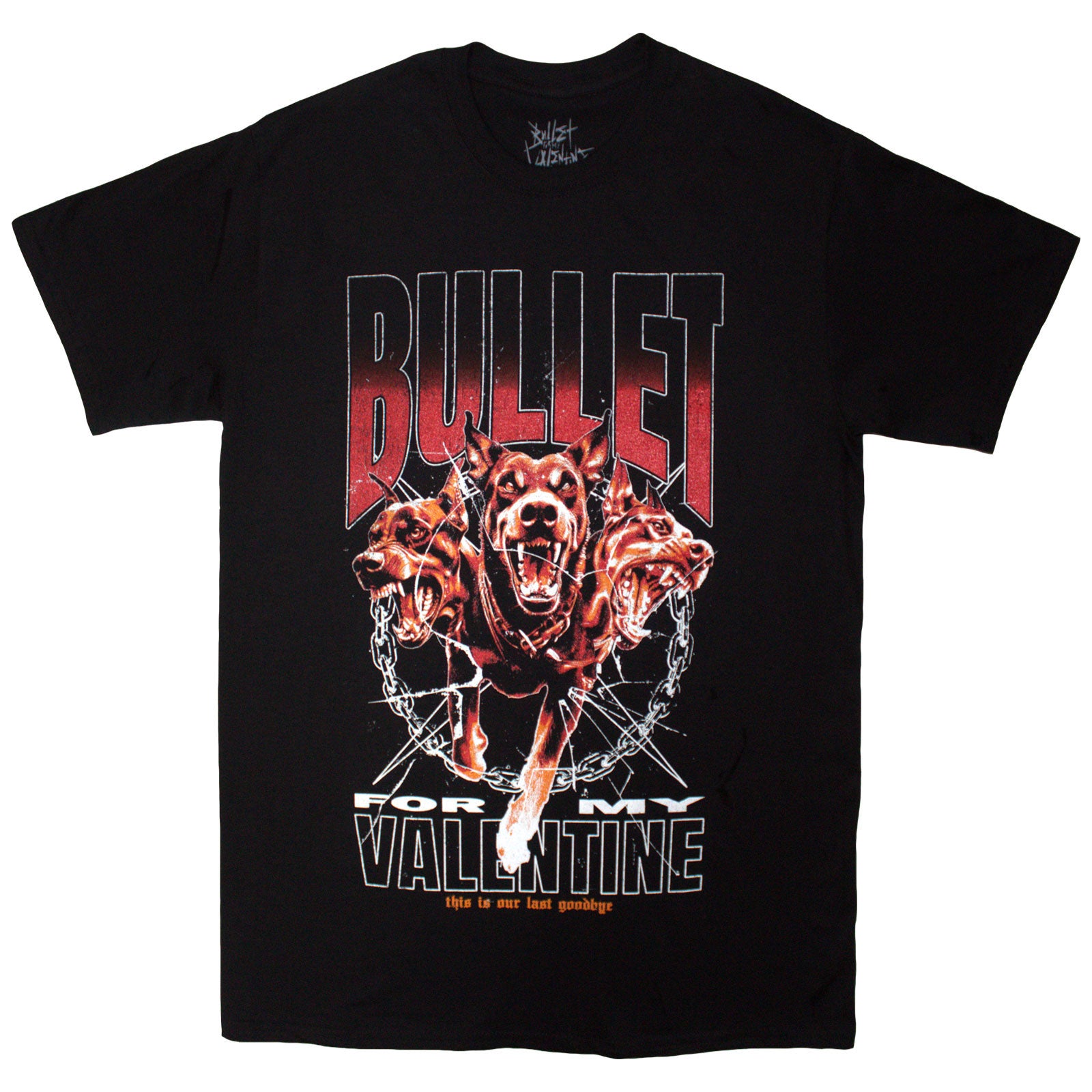 Bullet For My Valentine Unisex T-Shirt: Last Goodbye Dogs (Black)