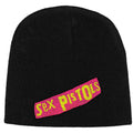 The Sex Pistols Unisex Beanie Hat: Logo (Black)