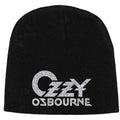 Ozzy Osbourne Unisex Beanie Hat: Logo 1 (Black)