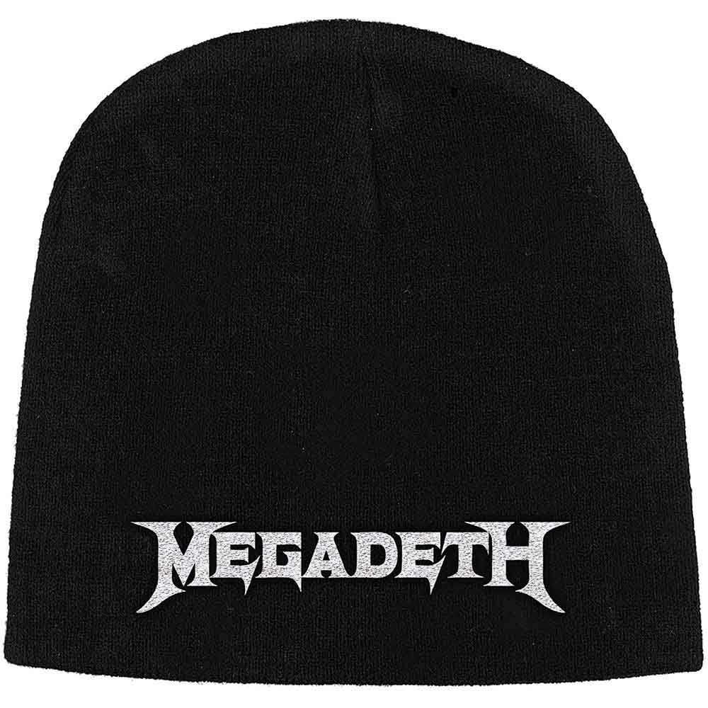Megadeth Unisex Beanie Hat: Logo (Black)