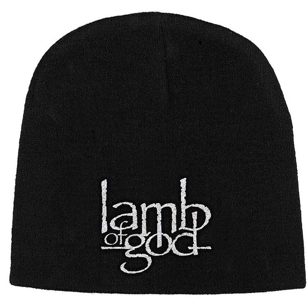 Lamb Of God Unisex Beanie Hat: Logo 1 (Black)