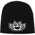 Five Finger Death Punch Unisex Beanie Hat: Knuckles (Black)