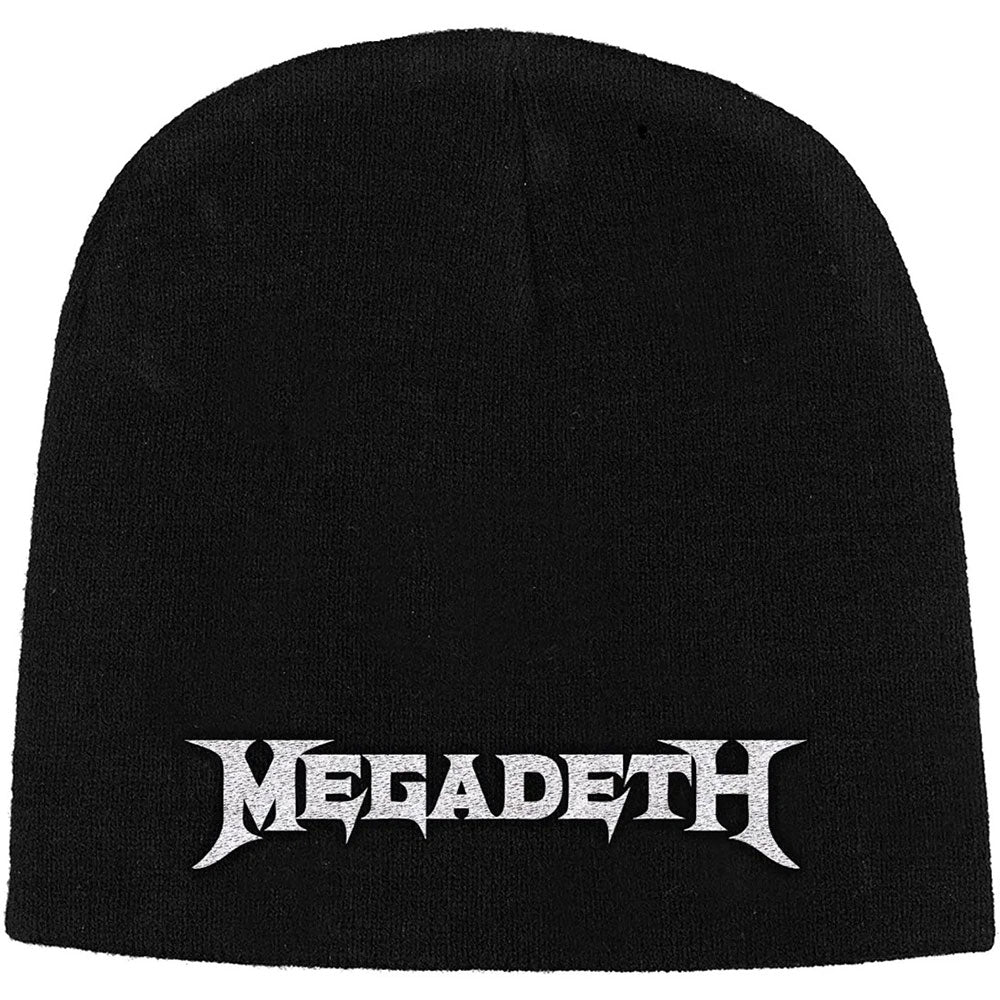 Megadeth Unisex Beanie Hat: Logo (Black)