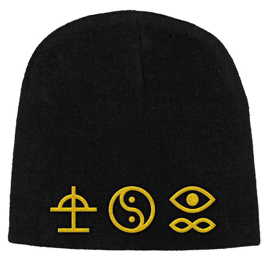 Bad Omens Unisex Beanie Hat: Symbols (Black)