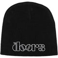 The Doors Unisex Beanie Hat: Logo (Black)