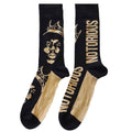 Biggie Smalls Unisex Ankle Socks: Gold Crown (Black & Gold) (UK Size 7 - 11)