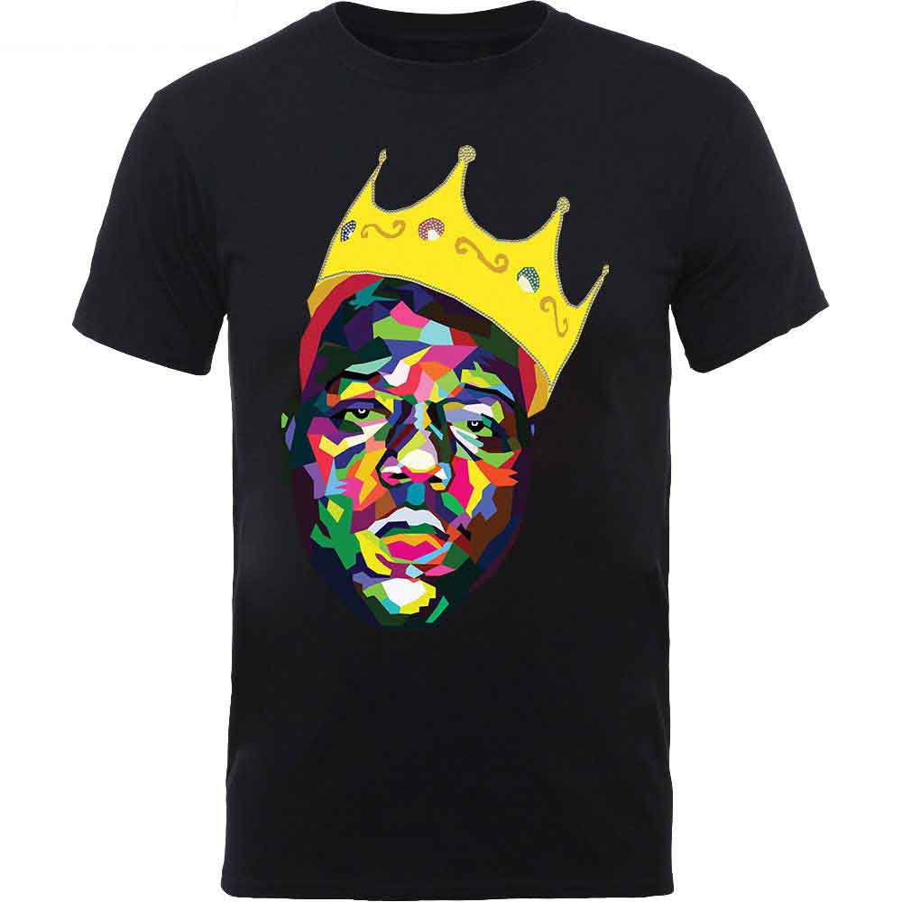 Biggie Smalls Kids T-Shirt: Crown (Black)