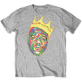 Biggie Smalls Kids T-Shirt: Crown (Heather Grey)