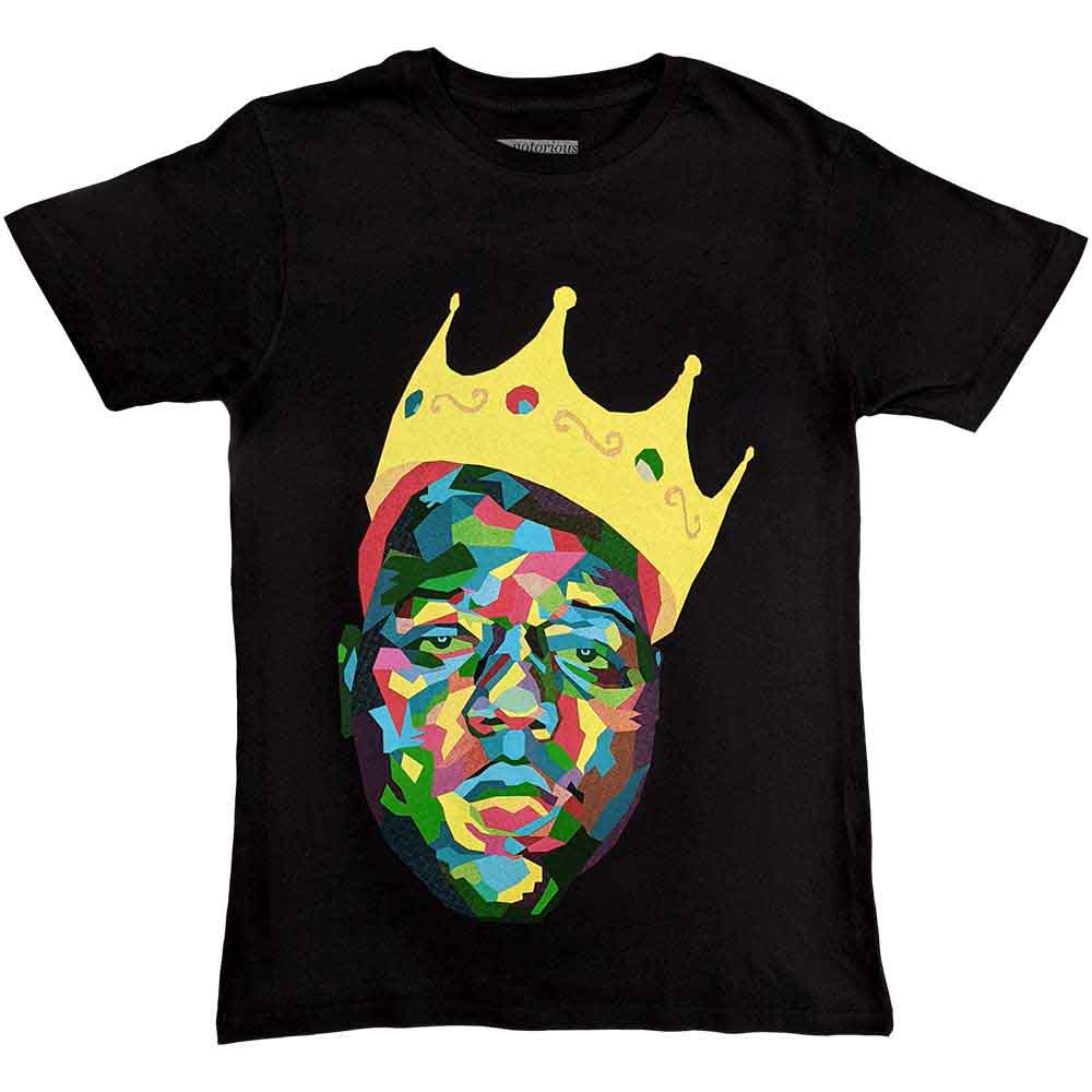 Biggie Smalls Unisex T-Shirt: Crown (Black)