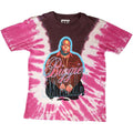 Biggie Smalls Unisex T-Shirt: Neon Glow (Pink) (Wash Collection)