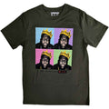 Biggie Smalls Unisex T-Shirt: Crown Pop Art (Green)