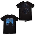 Billie Eilish Ladies T-Shirt Dress: HMHAS Tracklist (Black) (Back Print)