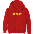 Billie Eilish Unisex Pullover Hoodie: Racer Logo (Red)