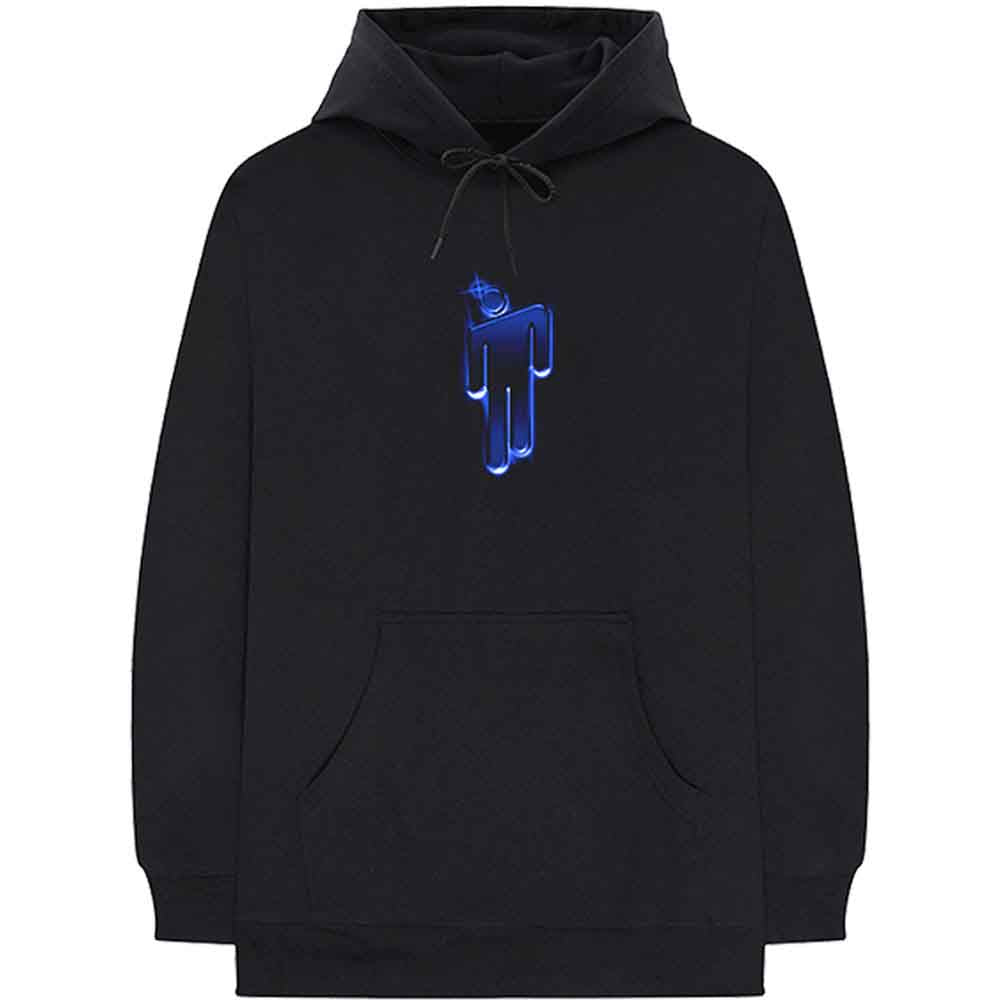 Billie Eilish Unisex Pullover Hoodie: Therefore I Am (Black)