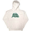 Billie Eilish Unisex Pullover Hoodie: Graffiti Logo (White)