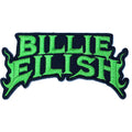 Billie Eilish Standard Patch: Flame Green (Green)