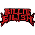 Billie Eilish Standard Patch: Flame Red (Red)