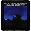 Billie Eilish Woven Patch: Hit Me Hard And Soft