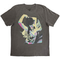 Billie Eilish Unisex Stone Wash T-Shirt: HMHAS Negative (Charcoal Grey)