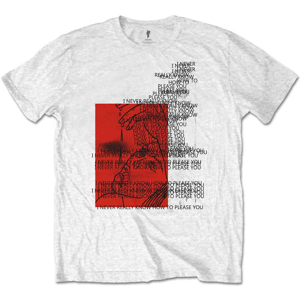 Billie Eilish Unisex T-Shirt: Please You (White)