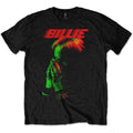 Billie Eilish Unisex T-Shirt: Hands Face (Black)