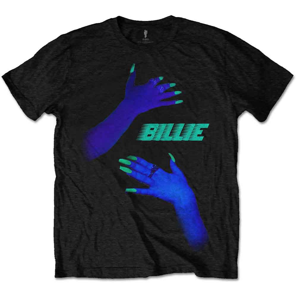 Billie Eilish Unisex T-Shirt: Hug (Black)