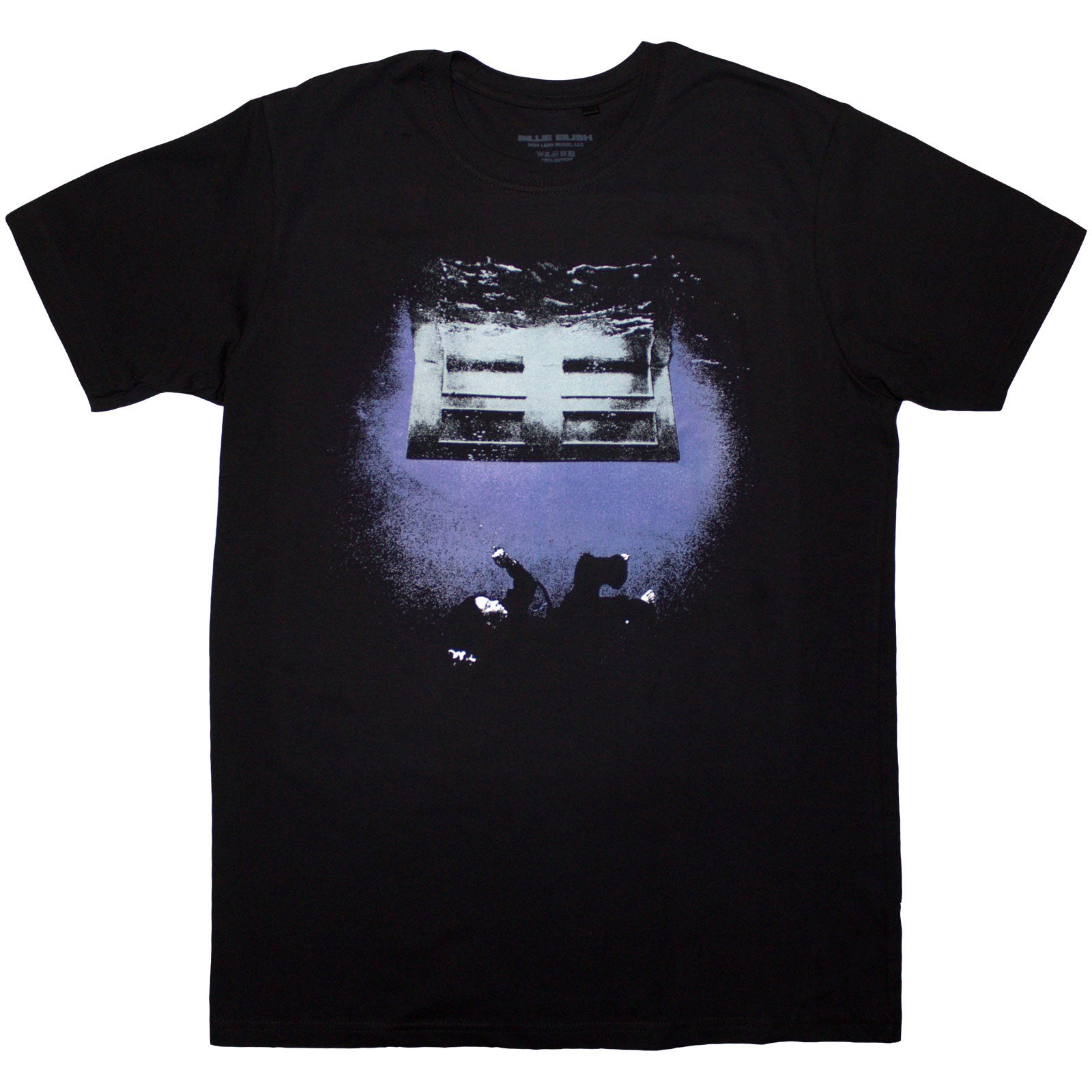 Billie Eilish Unisex T-Shirt: Hit Me Hard And Soft Door Falling (Black)