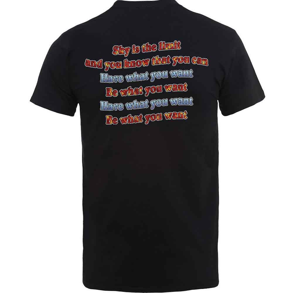 Biggie Smalls Unisex T-Shirt: Life After Death (Black) (Back Print)