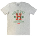 Stranger Things Unisex T-Shirt: Deck The Hawkins (Grey)