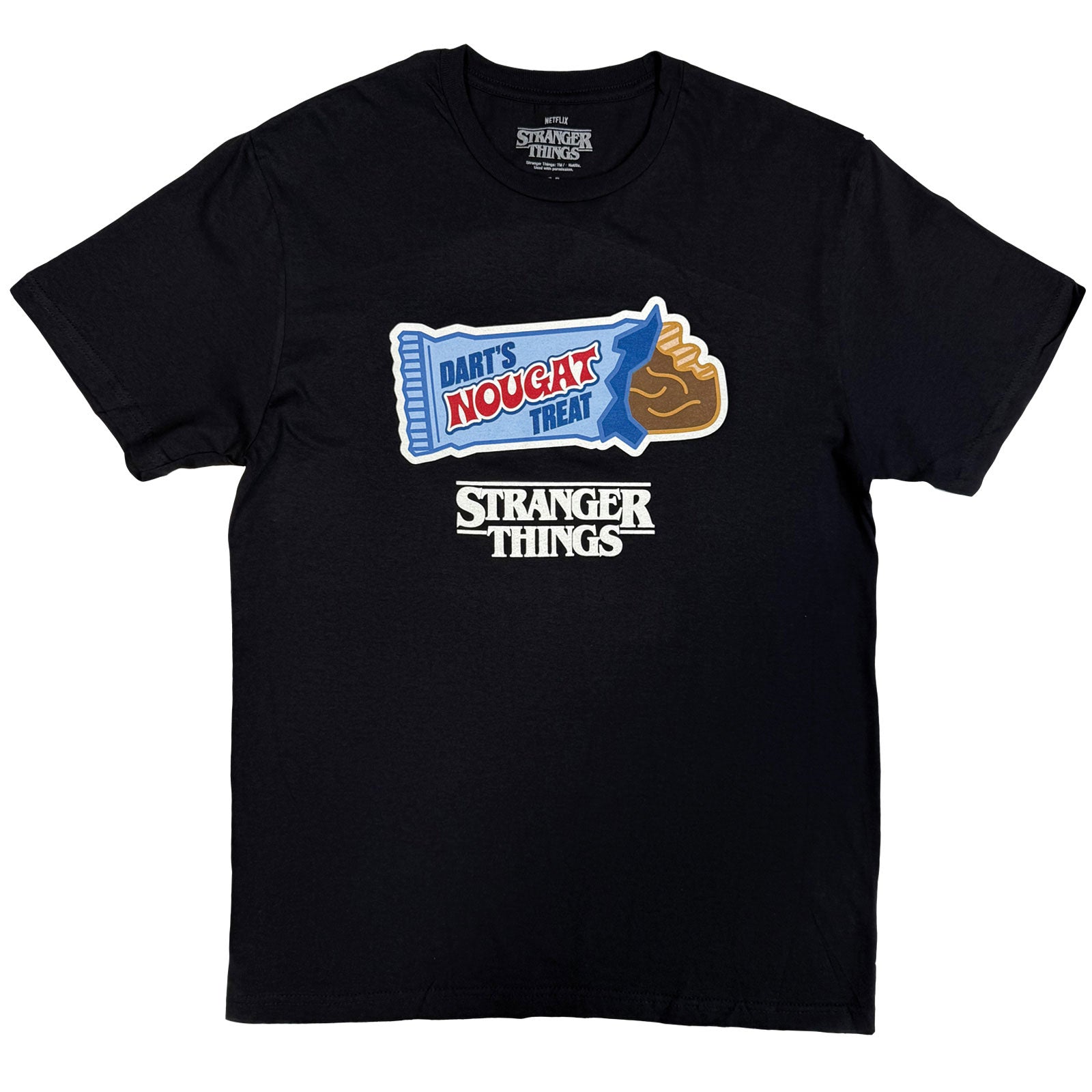 Stranger Things Unisex T-Shirt: Darts Treat (Black)