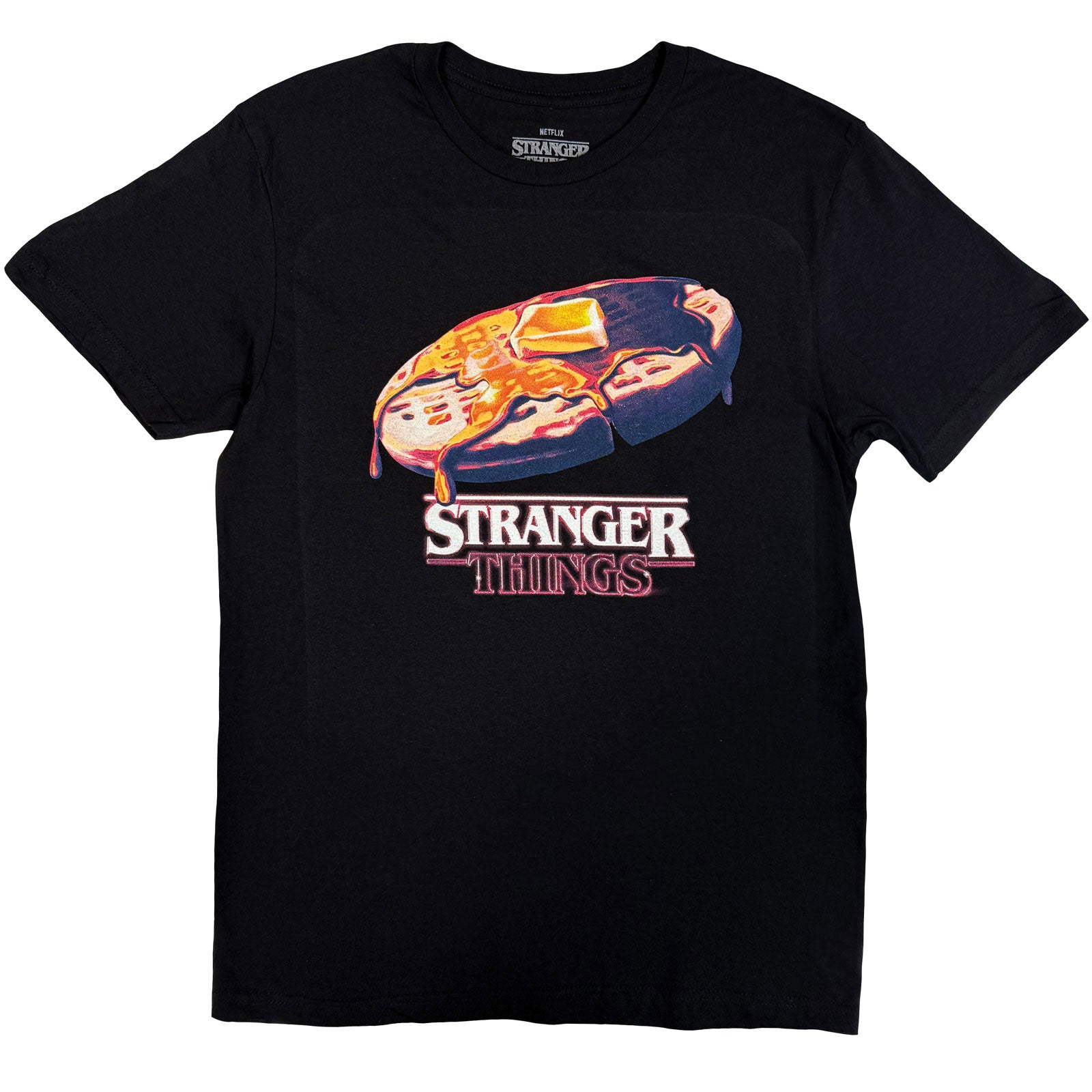 Stranger Things Unisex T-Shirt: Surfer Boy Piazza (Black)