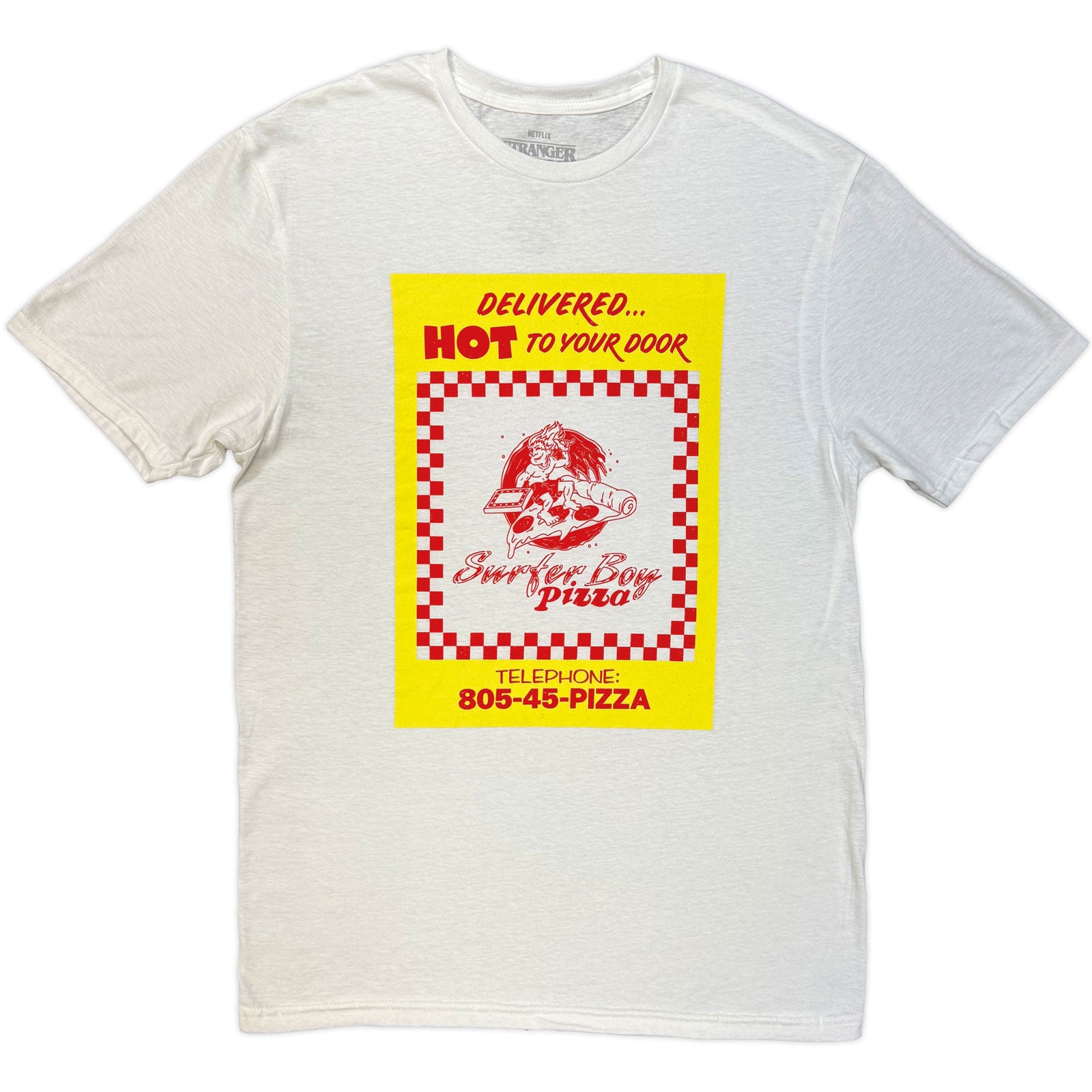 Stranger Things Unisex T-Shirt: Delivered (White)