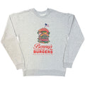 Stranger Things Unisex Sweatshirt: Bennys Burger (Grey)