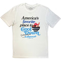 Stranger Things Unisex T-Shirt: Ahoy Gool Down (White)