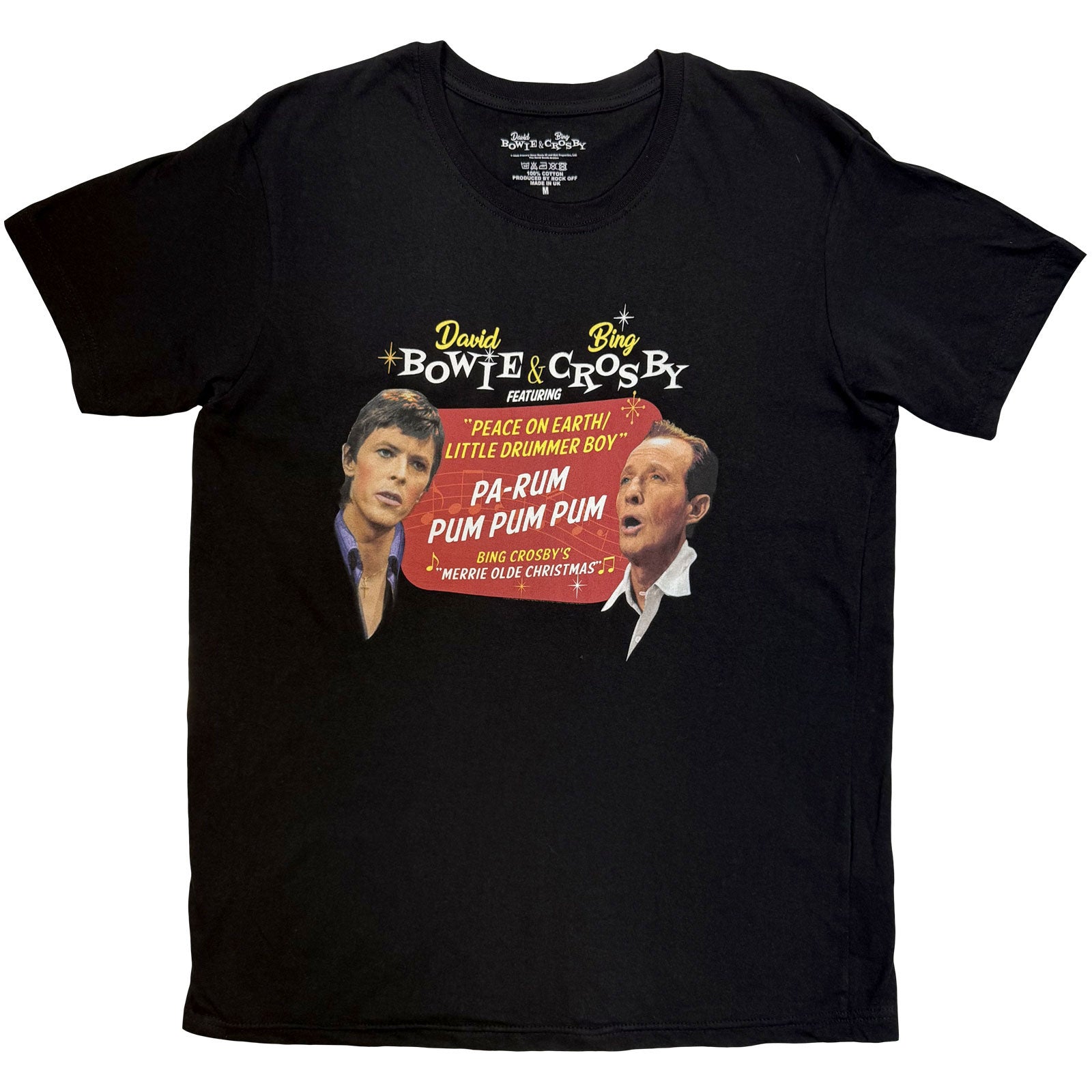 Bing & Bowie Unisex T-Shirt: Little Drummer Boy (Black)