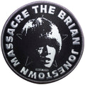 The Brian Jonestown Massacre Standard Patch: Circle Face Black (Black)