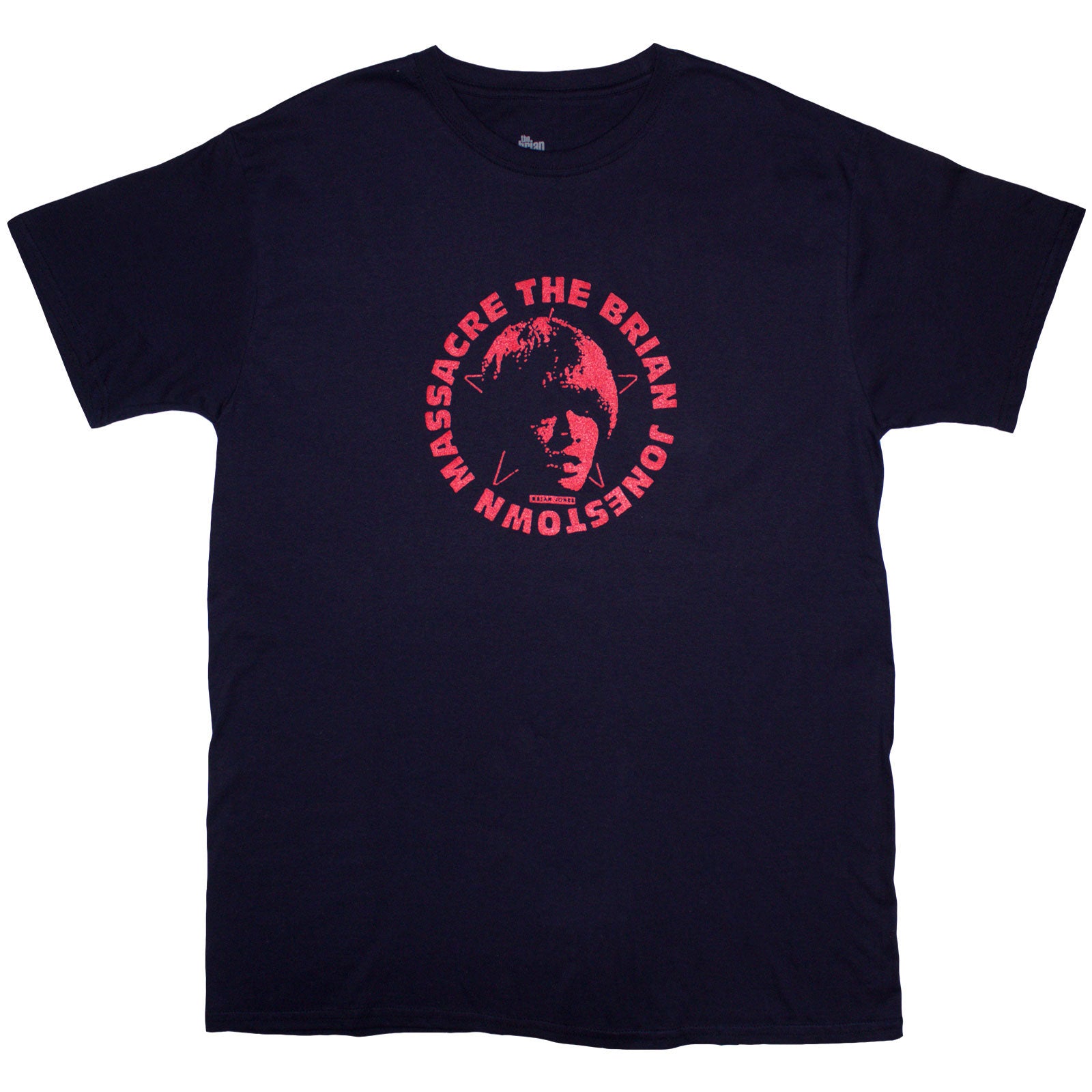 The Brian Jonestown Massacre Unisex T-Shirt: Logo (Navy Blue)