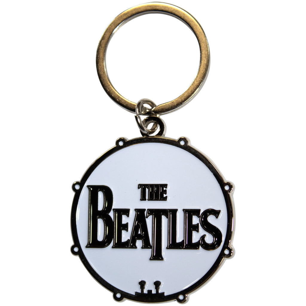 The Beatles Keychain: Drum Logo