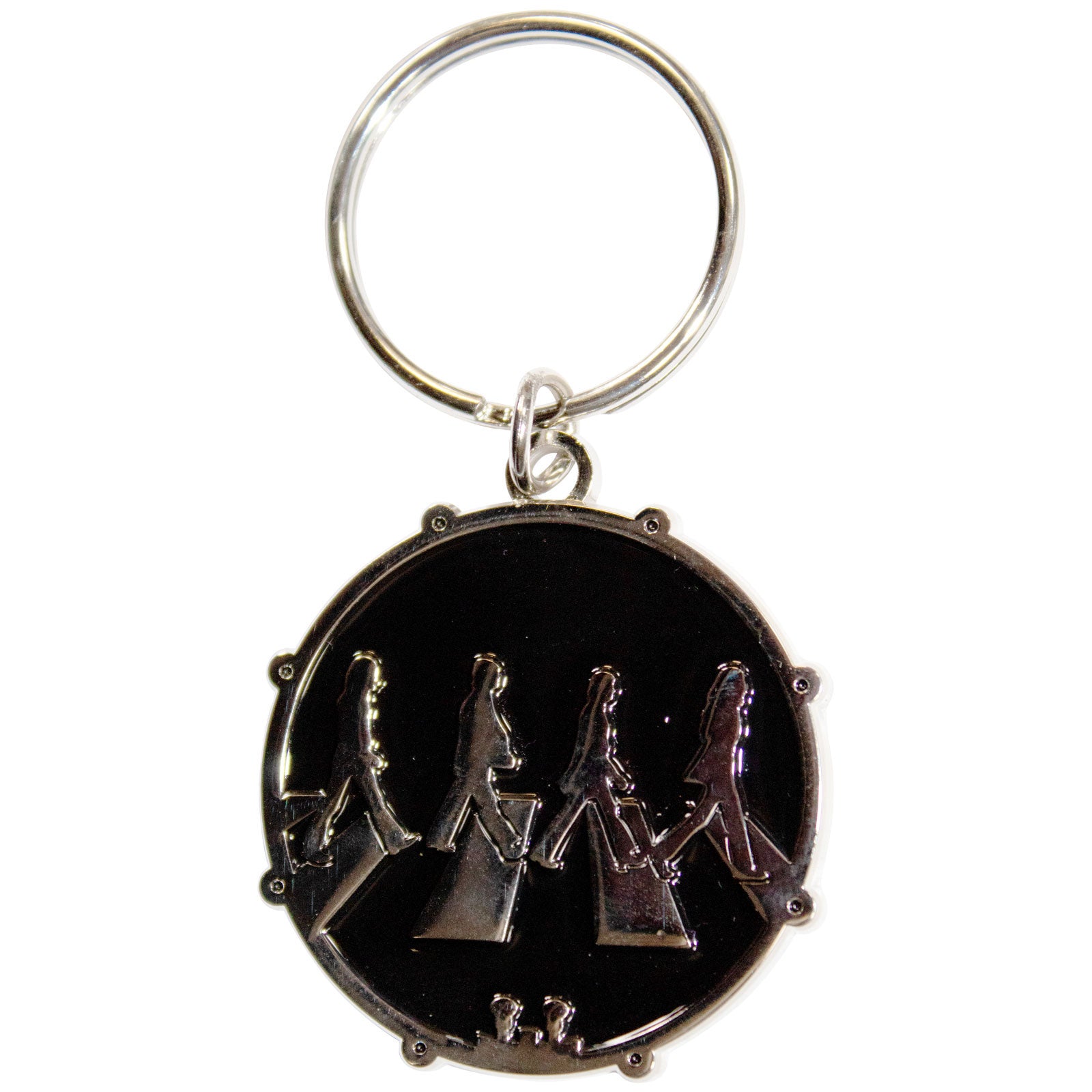 The Beatles Keychain: Abbey Road Crossing Chrome
