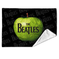 The Beatles Sherpa Fleece Blanket: Apple (Multicolour) (Large)