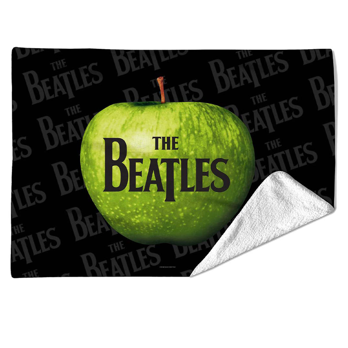 The Beatles Sherpa Fleece Blanket: Apple (Multicolour) (Large)