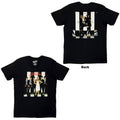 Blondie Unisex T-Shirt: Parallel Lines (Black) (Back Print)