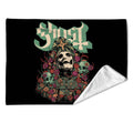 Ghost Sherpa Fleece Blanket: Bliss (Multicolour) (Double)
