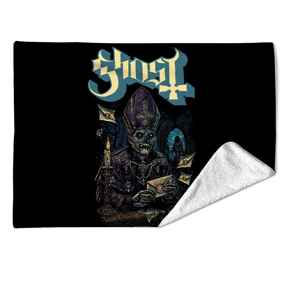 Ghost Sherpa Fleece Blanket: Missive (Multicolour) (Single)