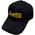 Blink-182 Unisex Baseball Cap: Modern Logo (Black)