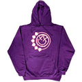Blink-182 Unisex Pullover Hoodie: Six Arrow Smile (Pink)