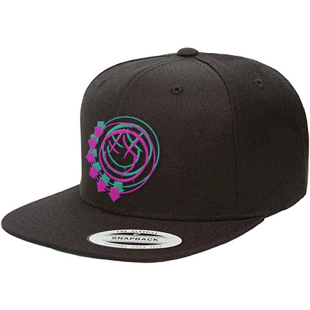 Blink-182 Unisex Snapback Cap: Double Six Arrows (Black)